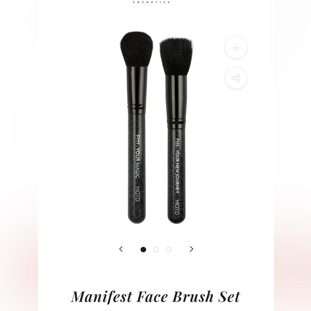 MOTD Cosmetics Manifest Face Brush Set